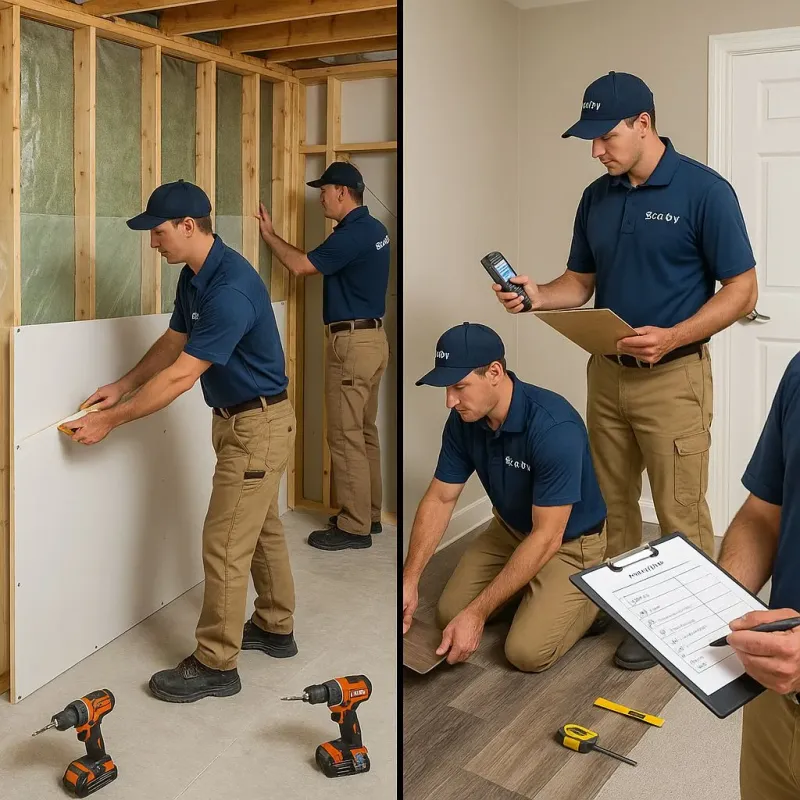 Repairs and Reconstruction process in Rusk County, TX