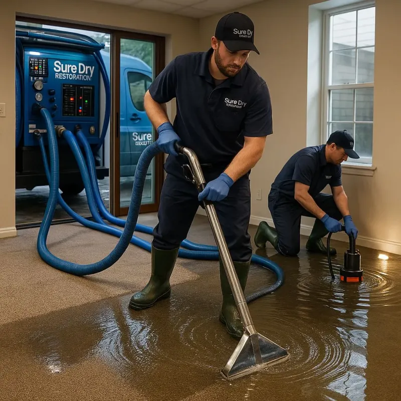 Water Extraction and Removal process in Rusk County, TX